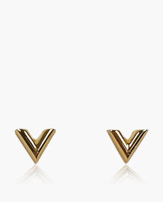 Louis Vuitton V Stud Earrings