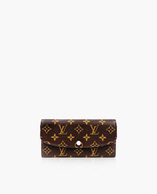 Louis Vuitton Emelie Wallet Monogram Rose Ballerine