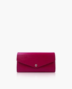 Louis Vuitton Sarah Wallet Epi Fuchsia