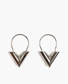 Louis Vuitton Essential V Hoop Earrings