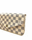 Louis Vuitton Felicie Pochette Damier Azur Rose Ballerine