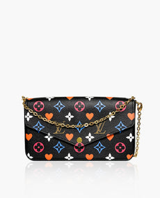 Louis Vuitton The Game On Félicie Pochette Black