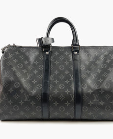 Louis Vuitton Keepall 45 B Monogram Eclipse