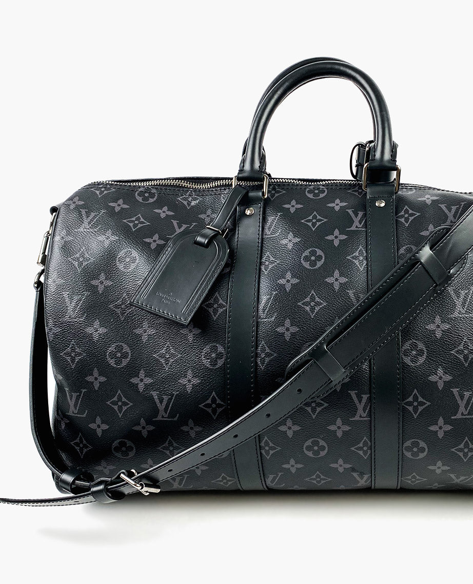 Louis Vuitton Keepall 45 B Monogram Eclipse – Luxury Helsinki