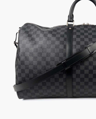 Louis Vuitton Keepall 55 B Damier Graphite