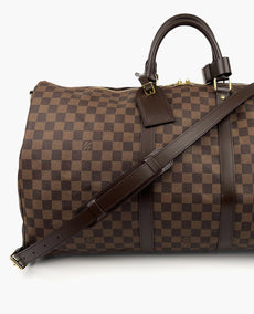 Louis Vuitton Keepall 55 B Damier Ebene