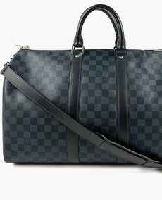 Louis Vuitton Keepall 45 B Damier Cobalt