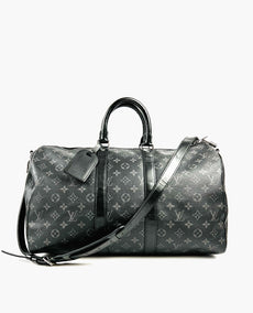 Louis Vuitton Keepall 45 B Monogram Eclipse