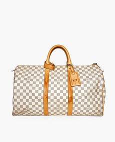 Louis Vuitton Keepall 50 Damier Azur