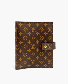 Louis Vuitton Large Ring Agenda Cover Monogram