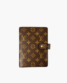 Louis Vuitton Medium Ring Agenda Cover Monogram