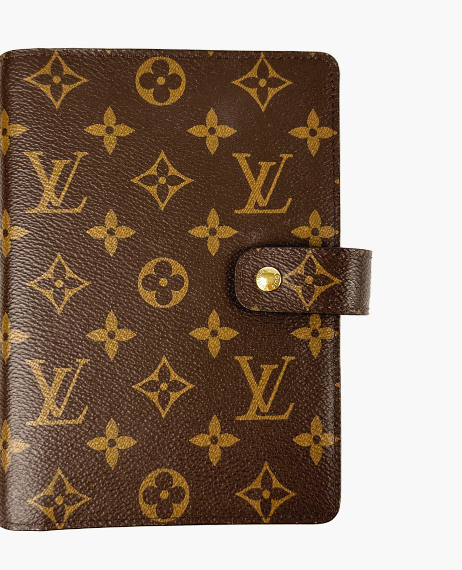Louis Vuitton Medium Ring Agenda Cover Monogram – Luxury Helsinki