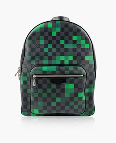 Louis Vuitton Josh Backpack Limited Edition Damier Graphite Pixel
