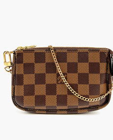 Louis Vuitton Mini Pochette Accessories Damier Ebene