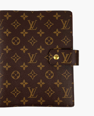 Louis Vuitton Large Ring Agenda Cover Monogram