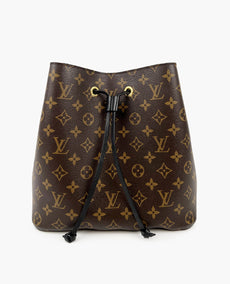 Louis Vuitton NéoNoé Monogram Black