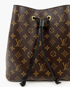 Louis Vuitton NéoNoé Monogram Black