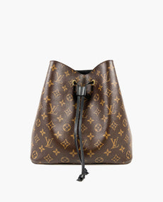 Louis Vuitton NéoNoé Monogram Black