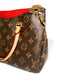 Louis Vuitton Pallas BB Monogram Red