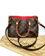 Louis Vuitton Pallas BB Monogram Red