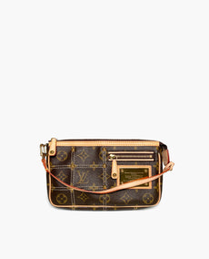 Louis Vuitton Monogram Canvas Limited Edition Riveting Pochette Accessoires