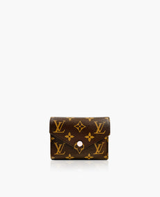 Louis Vuitton Monogram Victorine Wallet Rose Ballerine