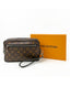 Louis Vuitton Monogram Macassar Kasai Clutch Black