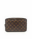 Louis Vuitton Monogram Macassar Kasai Clutch Black