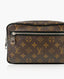 Louis Vuitton Monogram Macassar Kasai Clutch Black