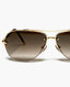 Louis Vuitton Monogram Petite Viola Pilot Aviator Sunglasses