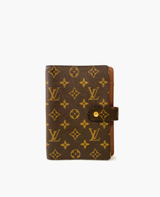 Louis Vuitton Medium Ring Agenda Cover Monogram