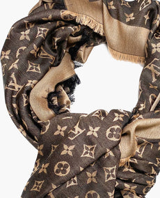 Louis Vuitton Denim Monogram Shawl