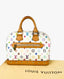 Louis Vuitton Multicolor Alma White