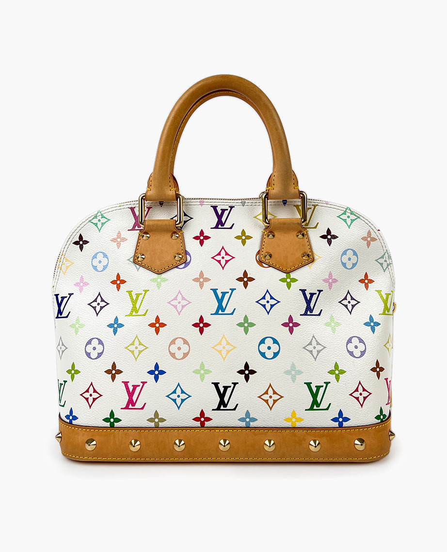 Louis Vuitton Multicolor Alma White – Luxury Helsinki