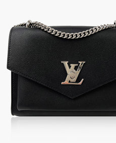 Louis Vuitton Mylockme Chain Black Bag