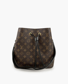 Louis Vuitton NéoNoé Monogram Black