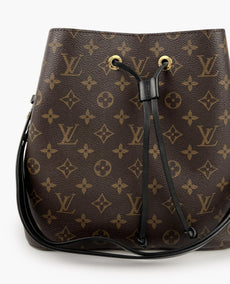 Louis Vuitton NéoNoé Monogram Black