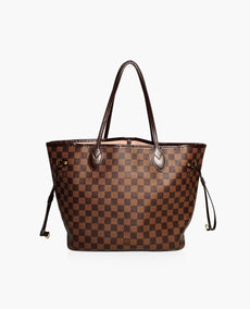 Louis Vuitton Neverfull MM Ebene Rose Ballerine