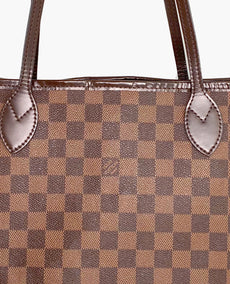 Louis Vuitton Neverfull MM Ebene Rose Ballerine