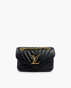 Louis Vuitton New Wave PM Chain Black Bag