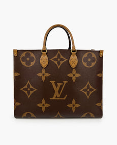 Louis Vuitton Onthego Monogram Reverse Tote GM