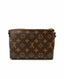 Louis Vuitton Pallas Clutch Monogram Safran