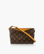 Louis Vuitton Pallas Clutch Monogram Safran