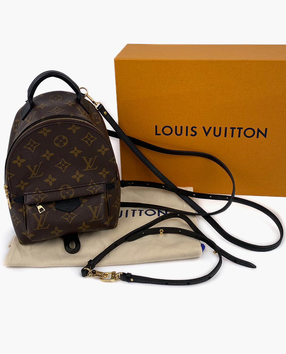 Louis vuitton palm springs backpack mini restock sale