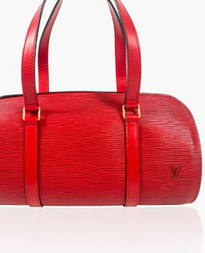 Louis Vuitton Papillon in Red Epi Leather