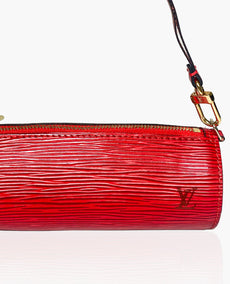 Louis Vuitton Mini Papillon in Red Epi Leather