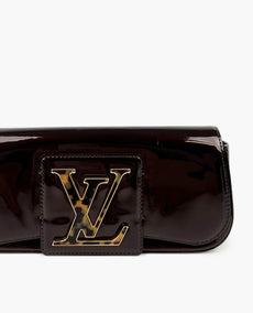 Louis Vuitton Sobe Clutch Vernis Amarante