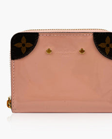 Louis Vuitton Vernis Zippy Coin Purse Rose Ballerine Monogram