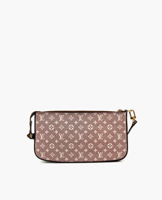 Louis Vuitton Pochette Accessories Mini Lin Monogram Canvas