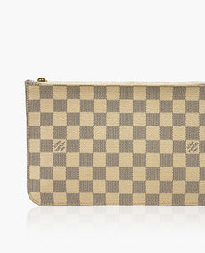 Louis Vuitton Neverfull Pochette Damier Azur